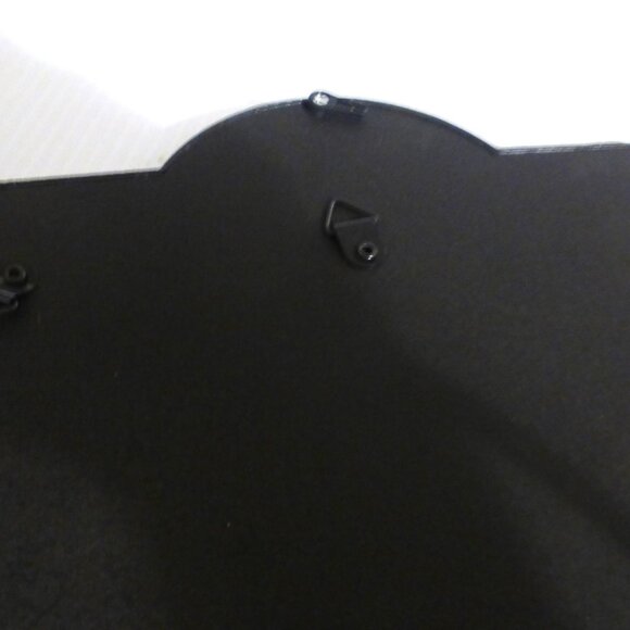 DEC1 - PAIR of MIRRORS Silver Frame MIRROR Flower Shape Living Room Laundry Room - Picture 6 of 9